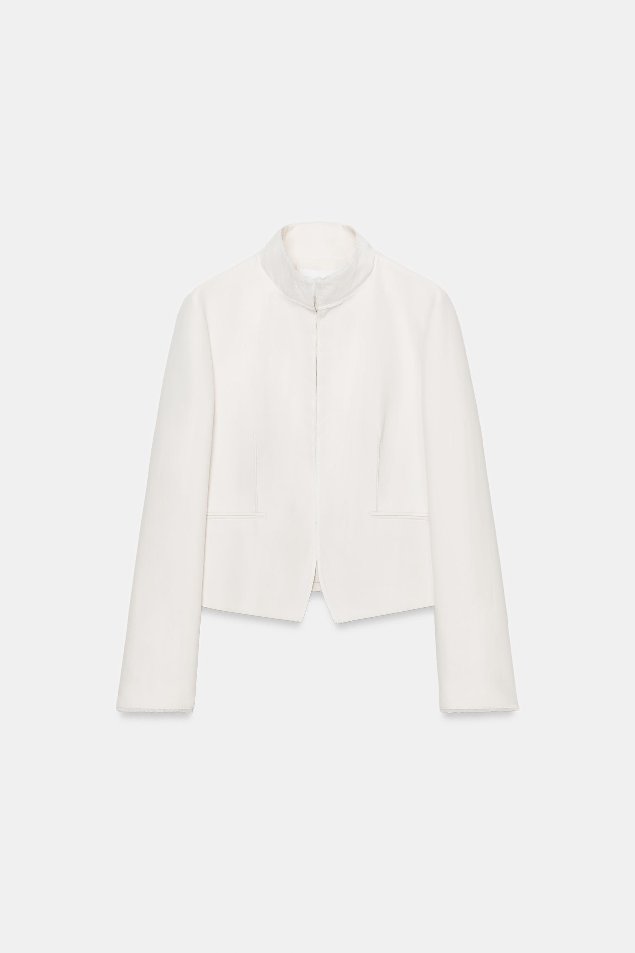 ZW COLLECTION COMBINATION TAILORED BLAZER
